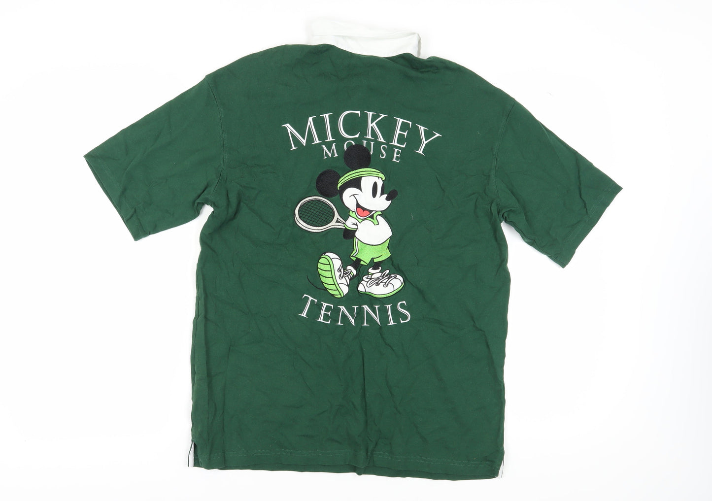 Unisex Adults UK Size M H&M Green Relaxed Polo