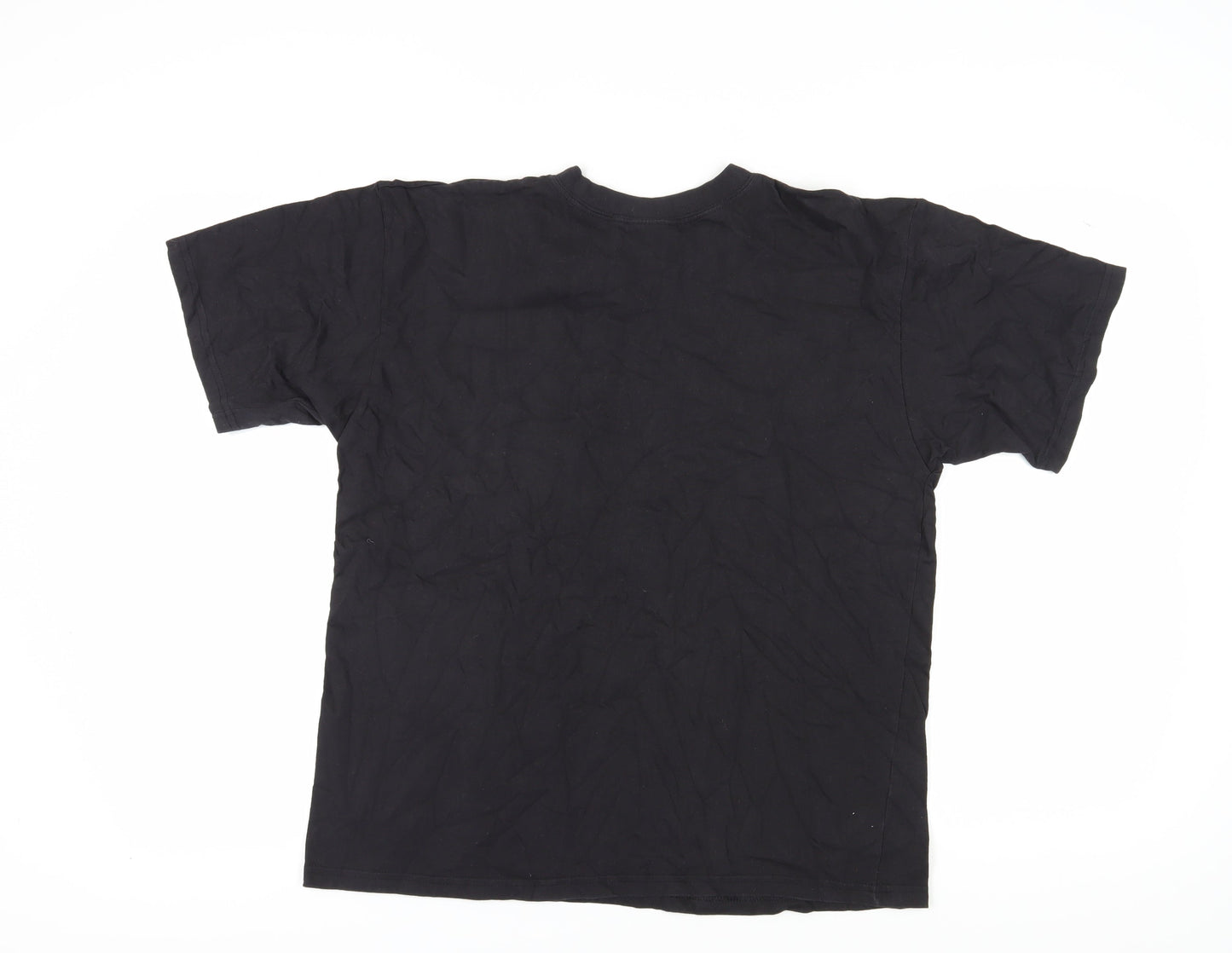Playbill Unisex Black Cotton Music Graphic T-Shirt M