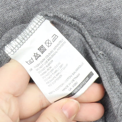 Lyle & Scott Men's Grey Polo Shirt L Size Short Sleeve