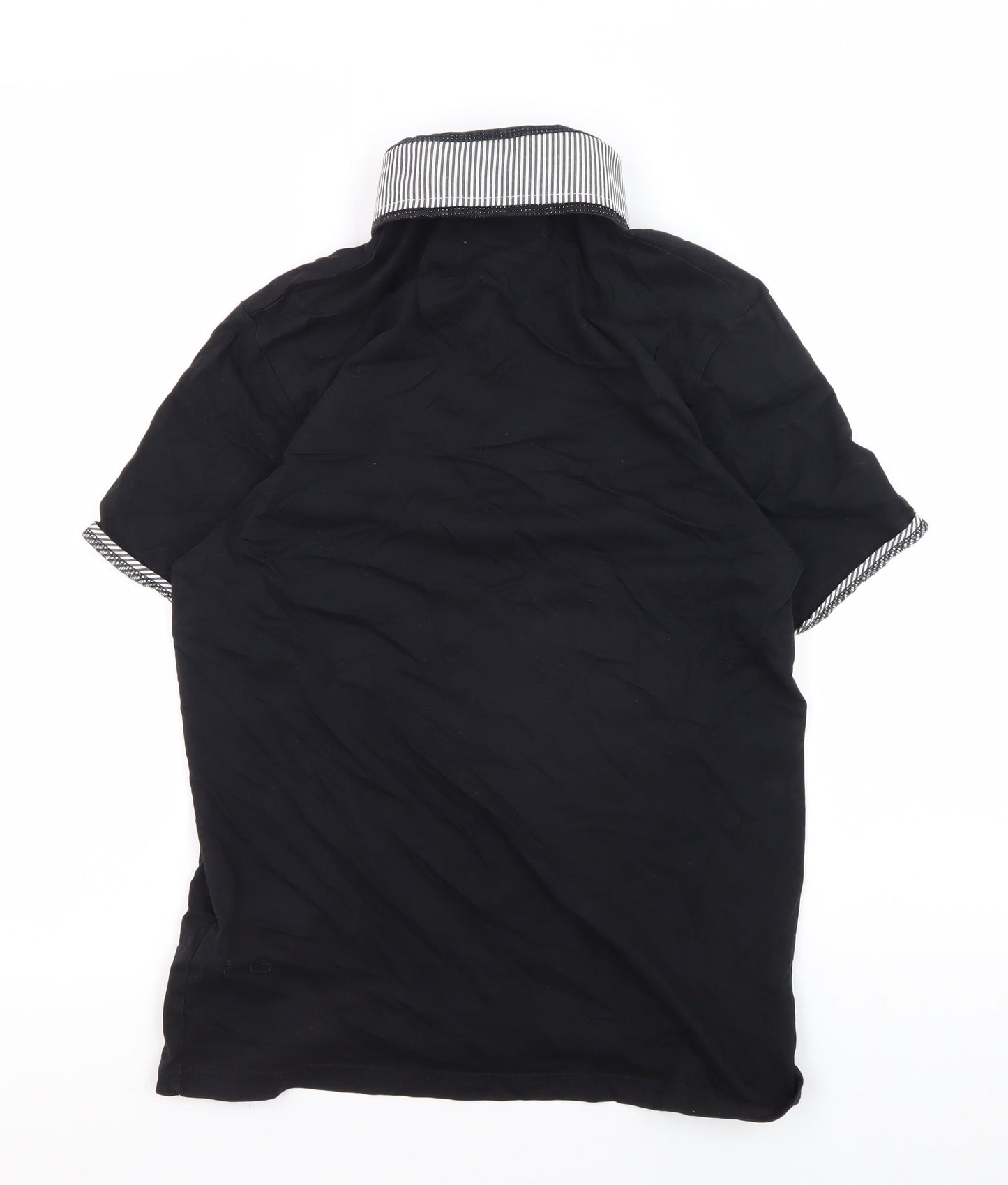 Burton Menswear Black XS Short Sleeve Polo