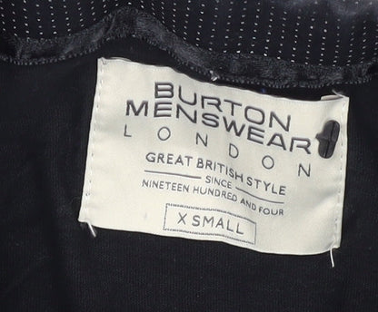 Burton Menswear Black XS Short Sleeve Polo