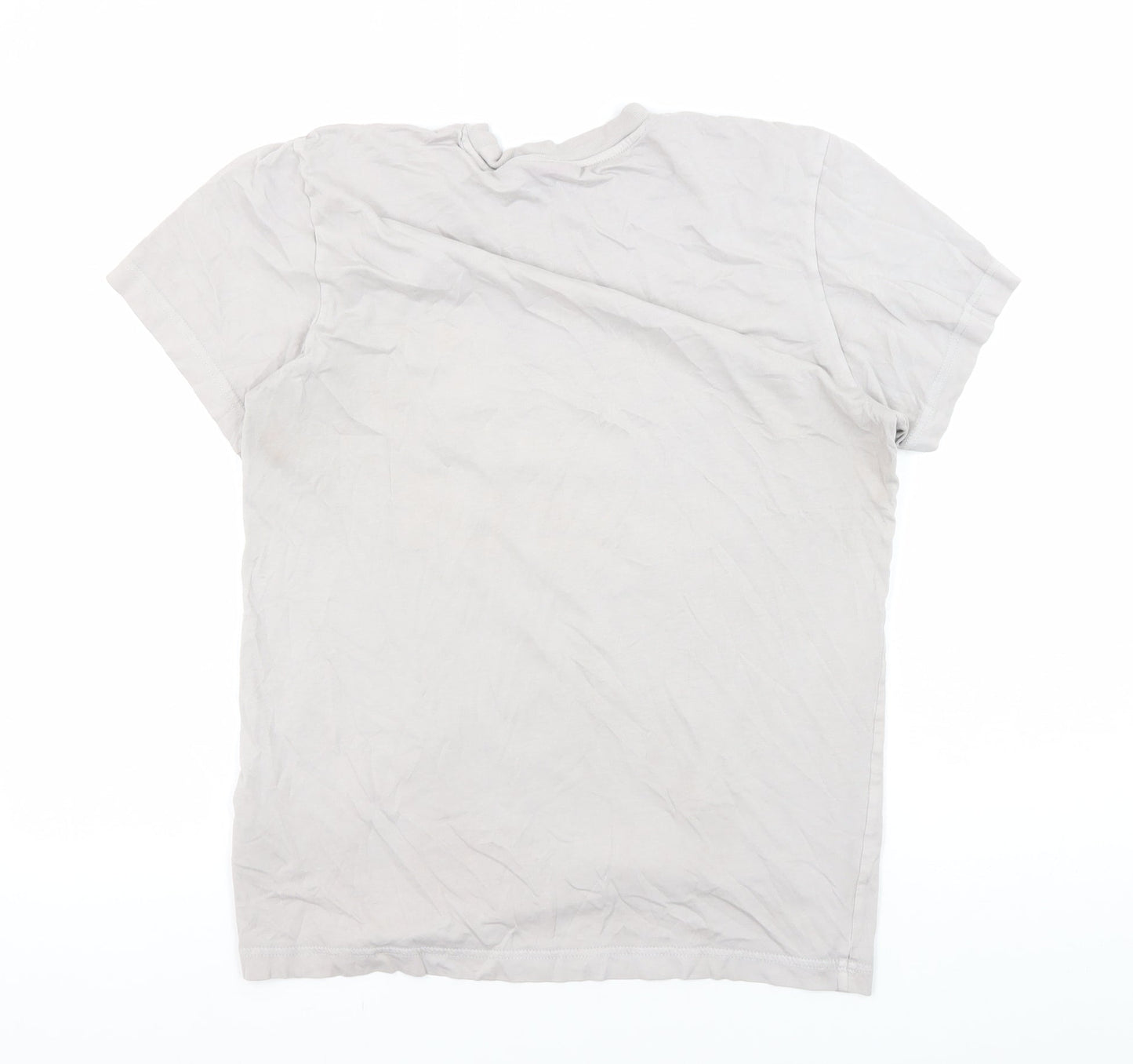 Unisex Adults UK Size S adidas White Basic T-Shirt
