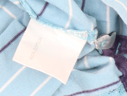 HiPPO Men's Blue Striped Polo Shirt - Size S