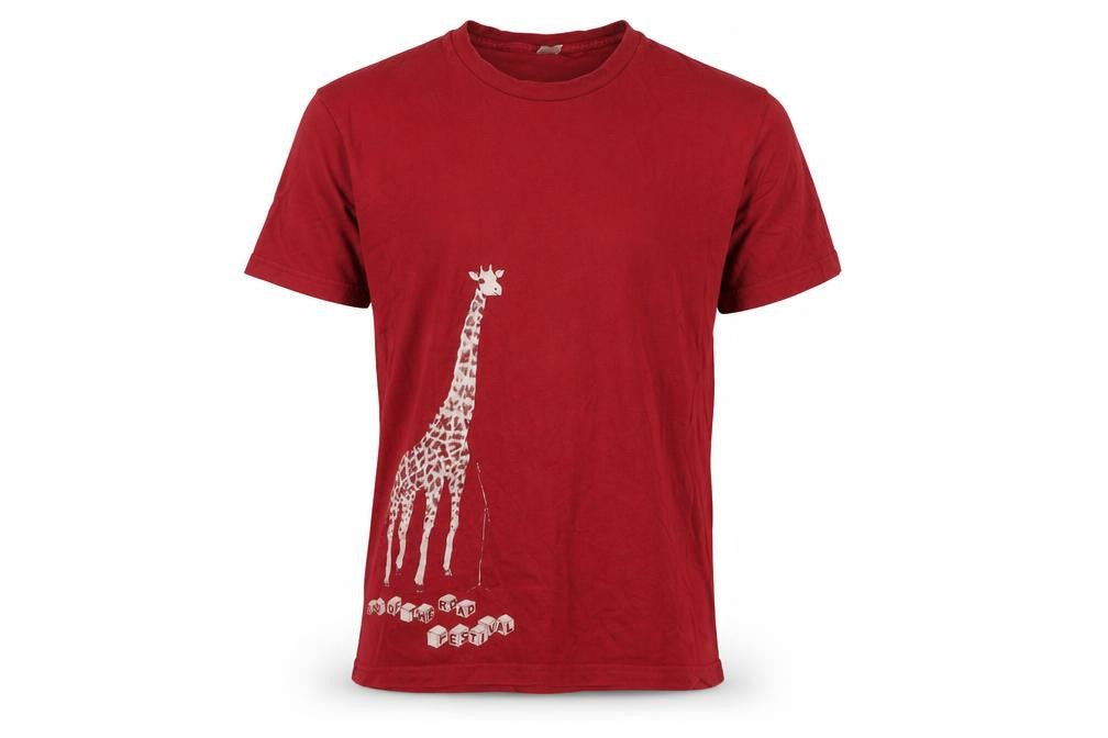 Mens UK Size L American Apparel Red  T-Shirt