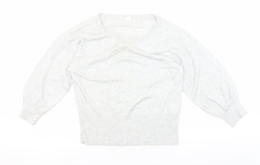 GAP Women's White Pullover Jumper, M, Casual Wear