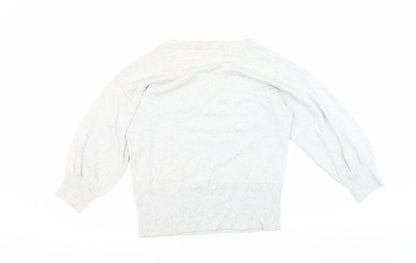 GAP Women's White Pullover Jumper, M, Casual Wear