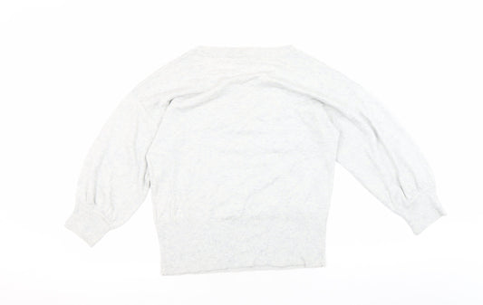 GAP Women's White Pullover Jumper, M, Casual Wear
