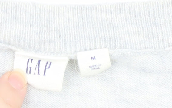 GAP Women's White Pullover Jumper, M, Casual Wear