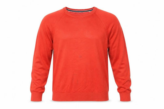Mens UK Size L Banana Republic Red Pullover Jumper