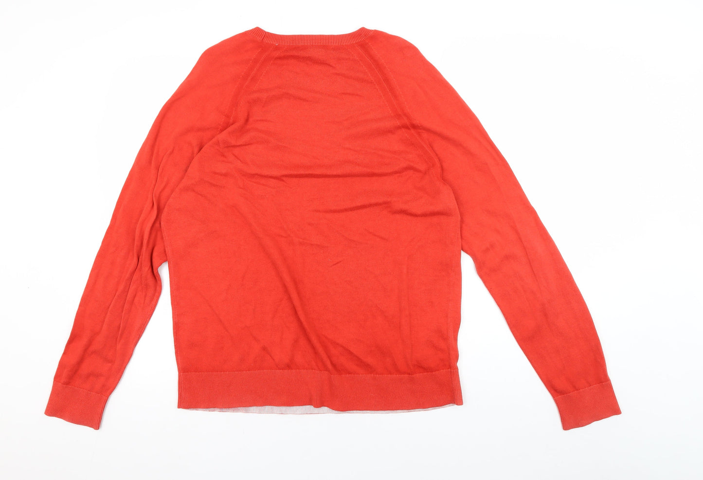 Banana Republic Men's Red Pullover Jumper - Size L