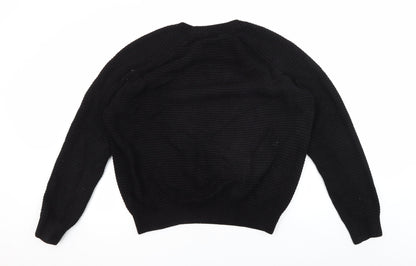 Burton Menswear London Black XL Men's Pullover Jumper