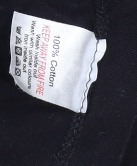 Unisex Adults UK Size M Team GB Black Basic T-Shirt