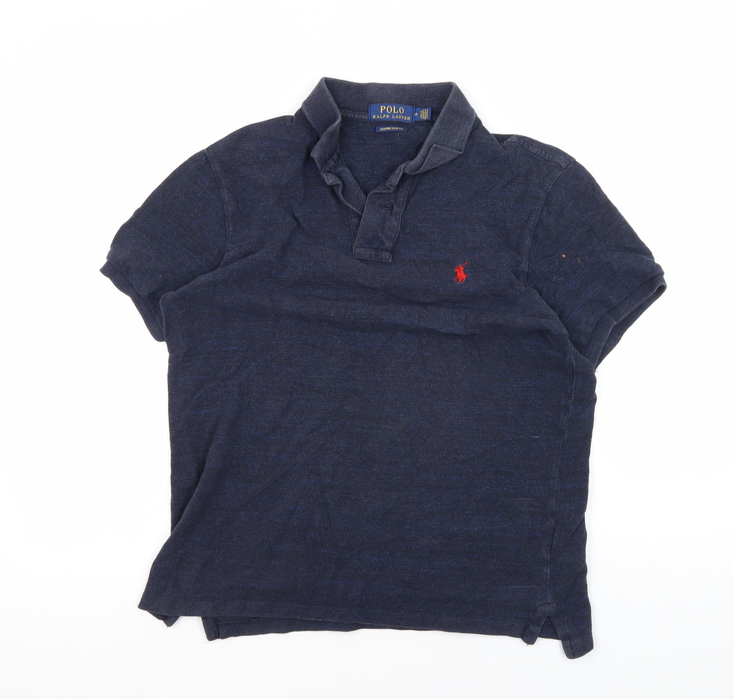 Ralph Lauren Men's Blue Slim Fit Polo Shirt M