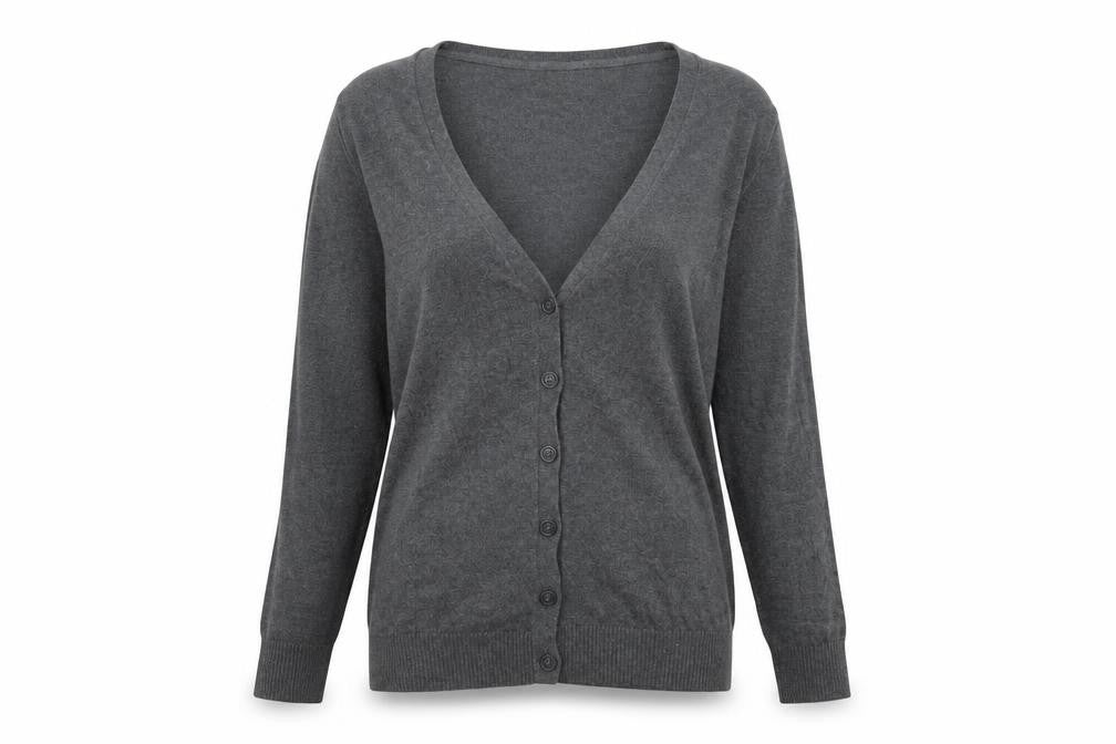 Womens UK Size M Gap Grey Cardigan Jumper