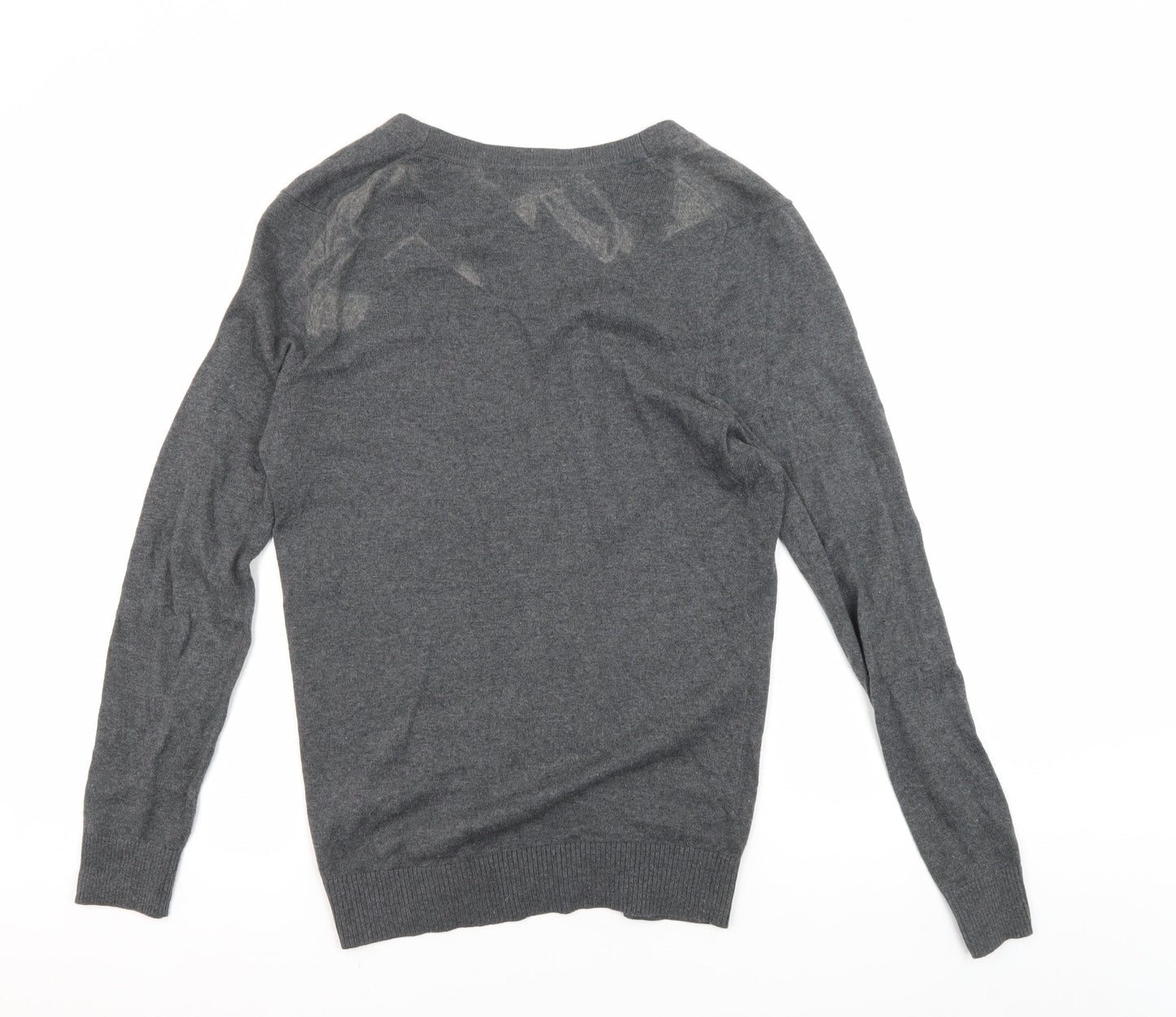 Gap Women's Grey Cardigan M with Button Accents