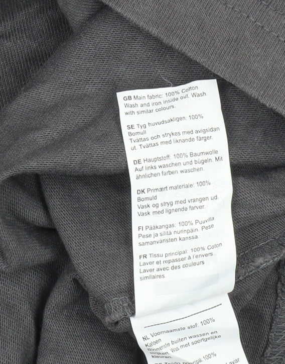 Dr Denim Men's Grey XS Crew Neck T-Shirt