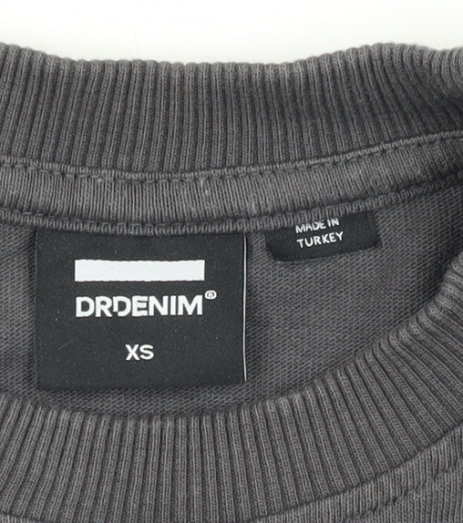 Dr Denim Men's Grey XS Crew Neck T-Shirt