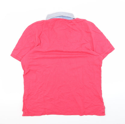 Howick Men's Pink Medium Polo Shirt