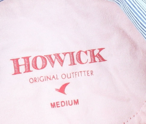 Howick Men's Pink Medium Polo Shirt