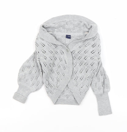 babyGap Grey Unisex Toddler Cardigan - 36 Months