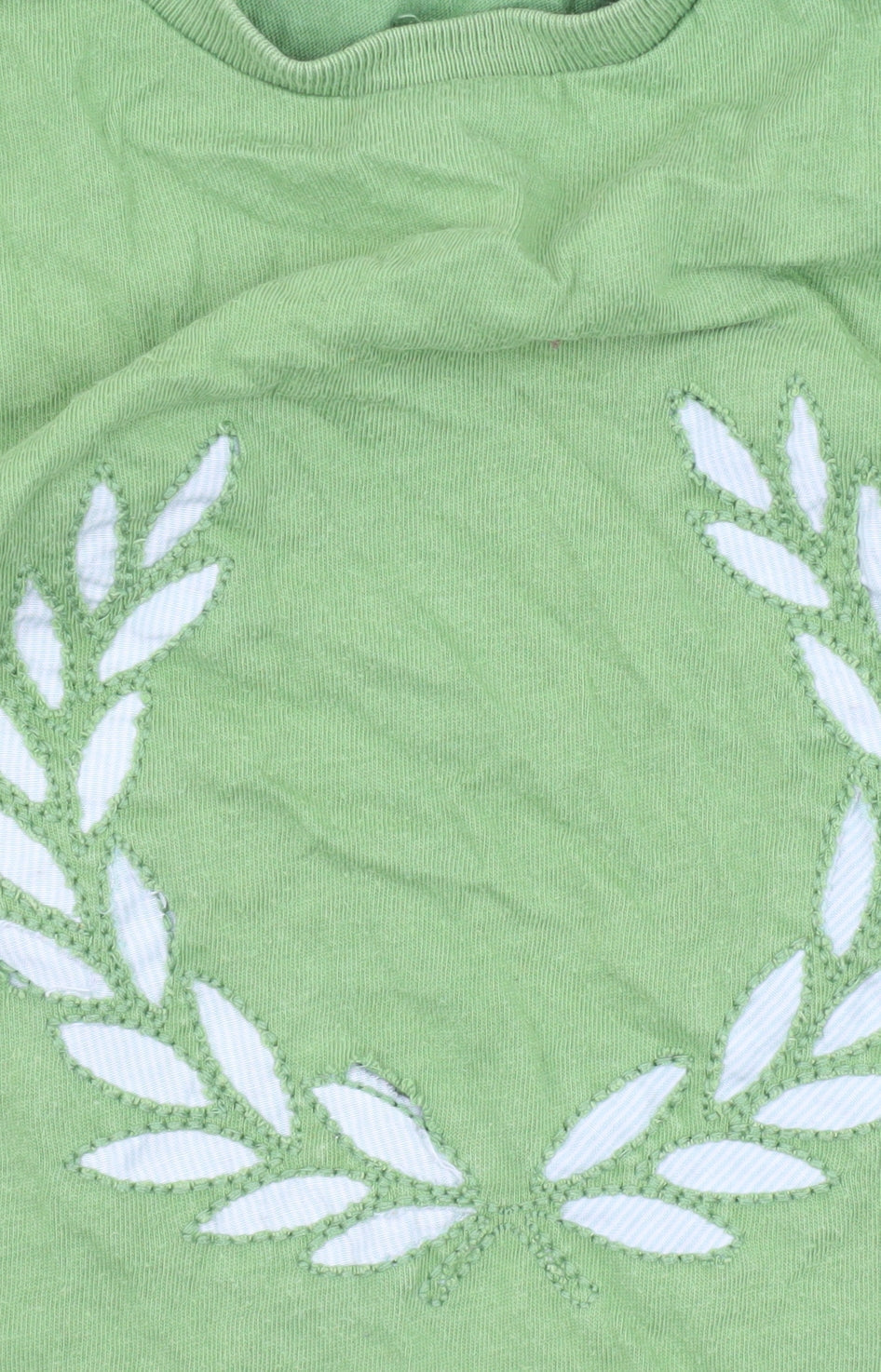 Mens UK Size M Fred Perry Green  T-Shirt