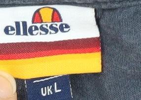 Mens UK Size L ellesse Blue  T-Shirt
