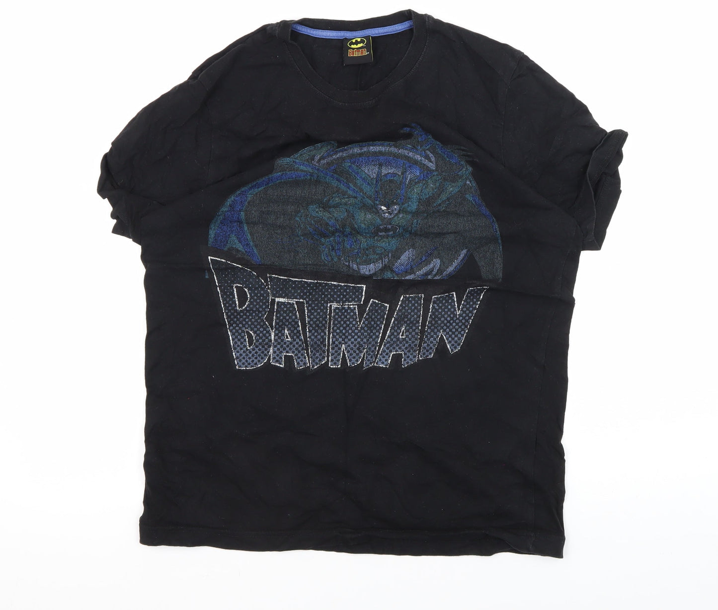 Mens UK Size M Debenhams Black  T-Shirt