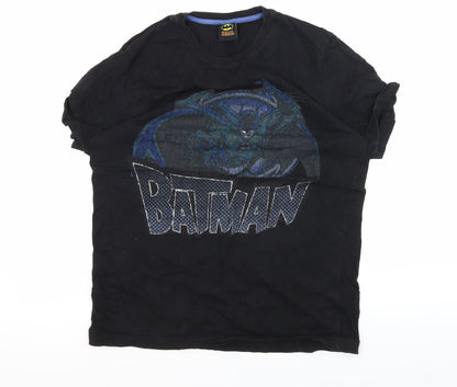 Mens UK Size M Debenhams Black  T-Shirt