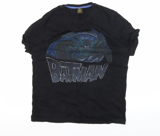 Mens UK Size M Debenhams Black  T-Shirt