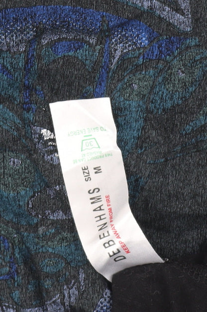 Mens UK Size M Debenhams Black  T-Shirt