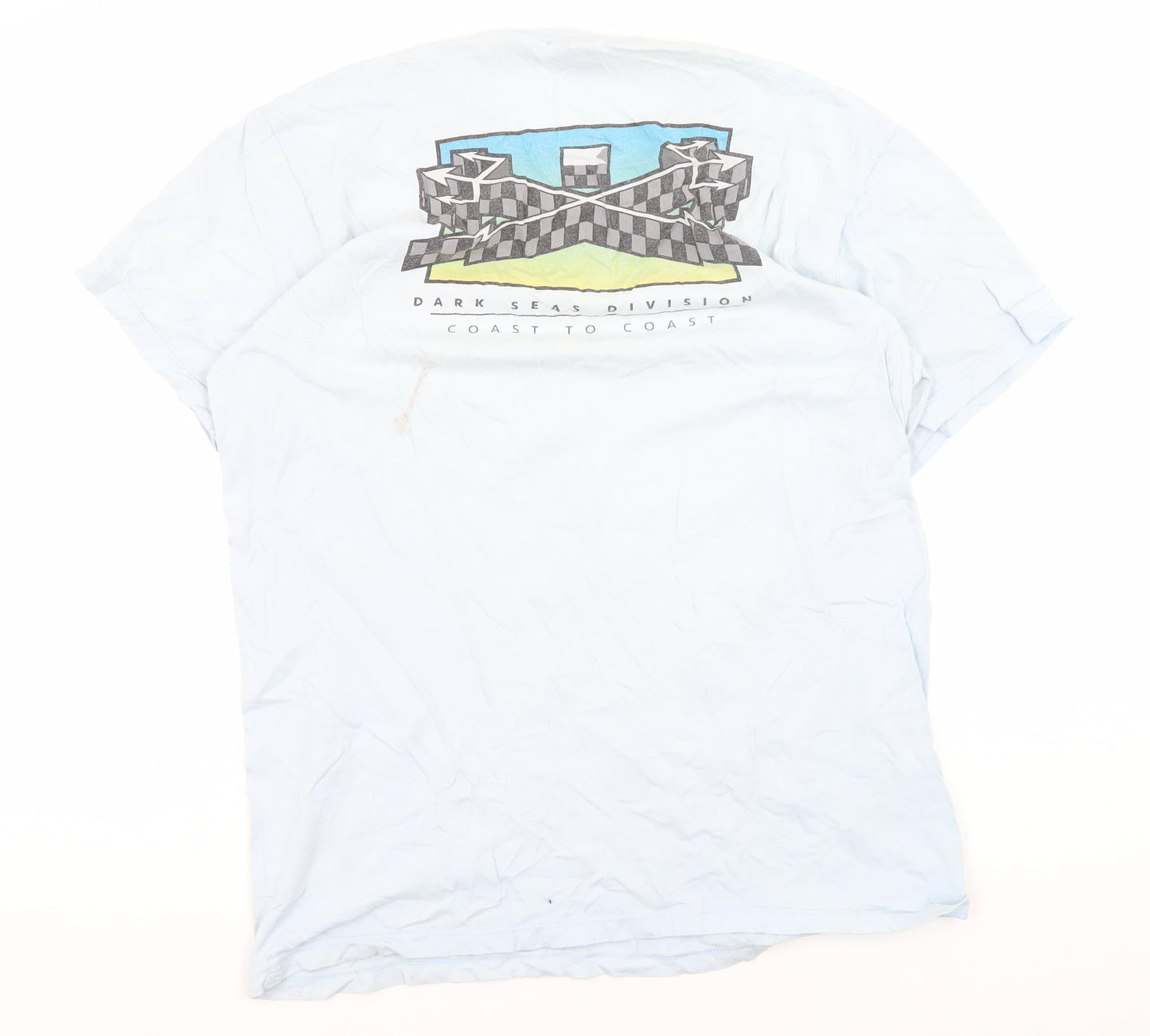 Dark Seas Division Men's Blue Medium Graphic T-Shirt
