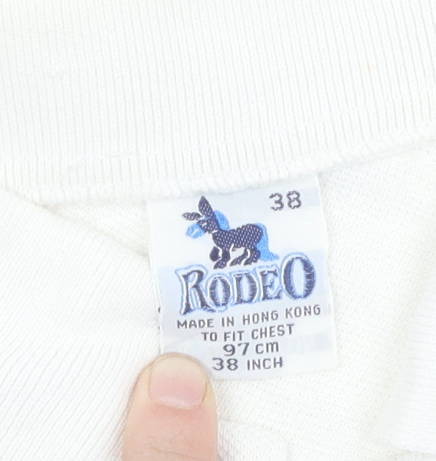 Mens UK Size 10 Rodeo Cotton Polo Shirt