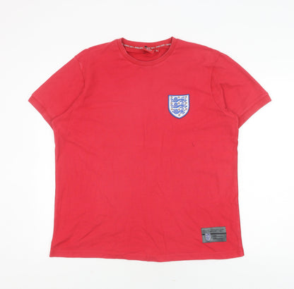Mens UK Size XL England Red  T-Shirt