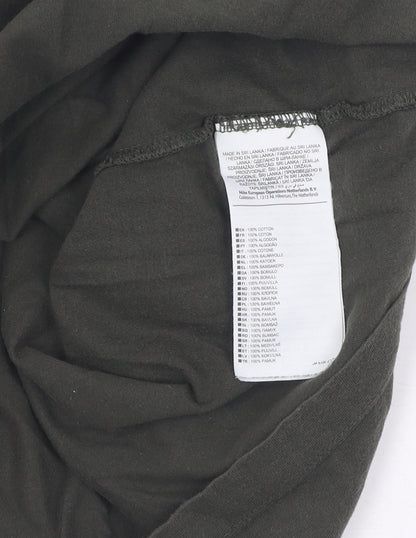 Nike Men's Green L T-Shirt Logo Short Sleeve