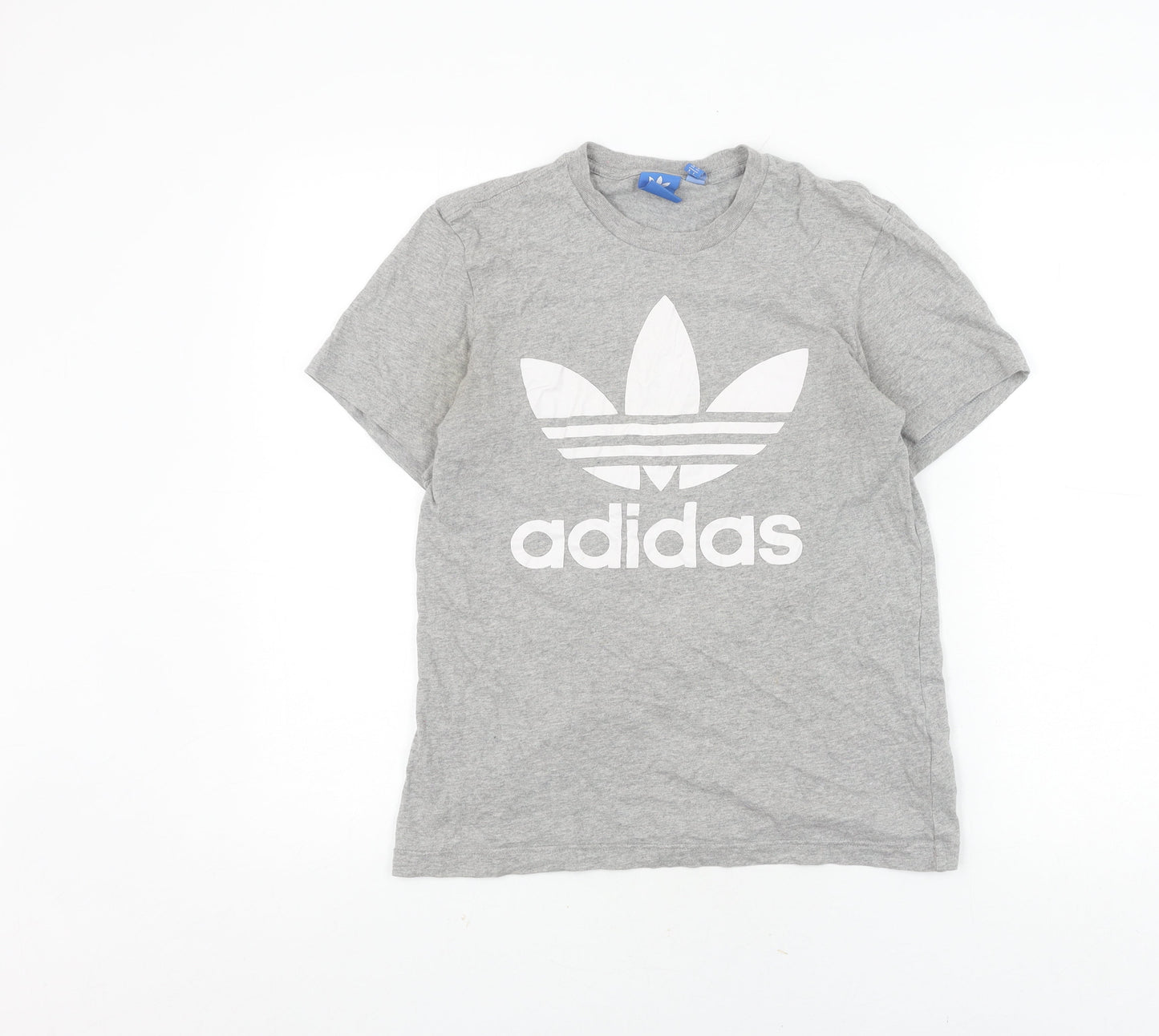Adidas Men's Grey XS Logo T-Shirt