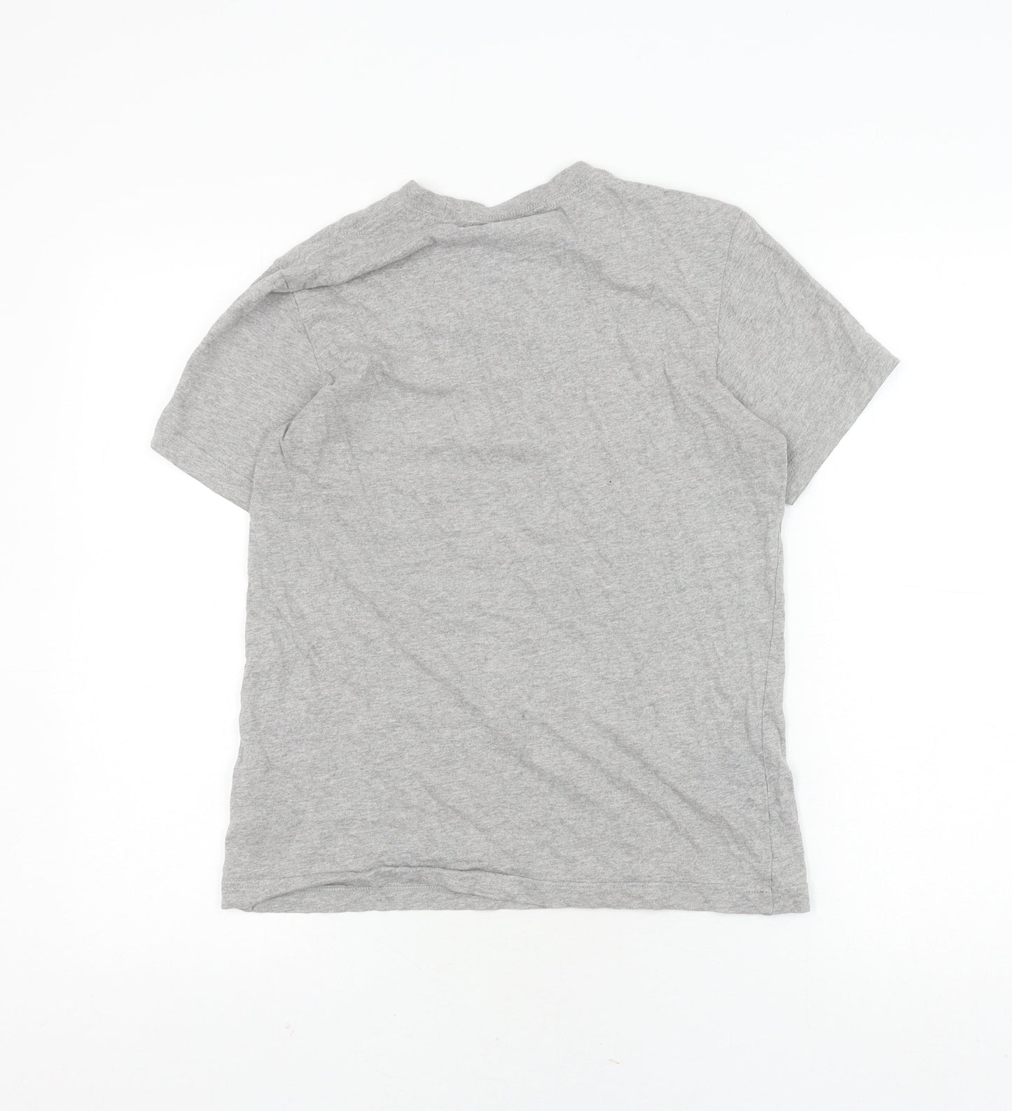 Adidas Men's Grey XS Logo T-Shirt