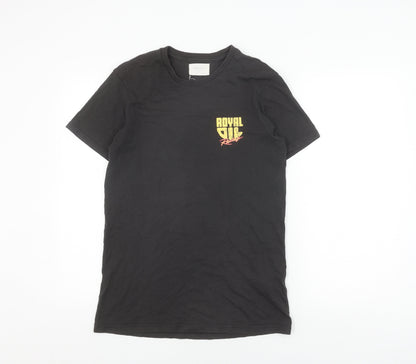 Cotton On Men's Black Racing Graphic T-Shirt, Size S