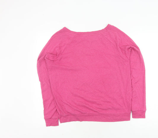 Hush Women's Pink Pullover Jumper XS