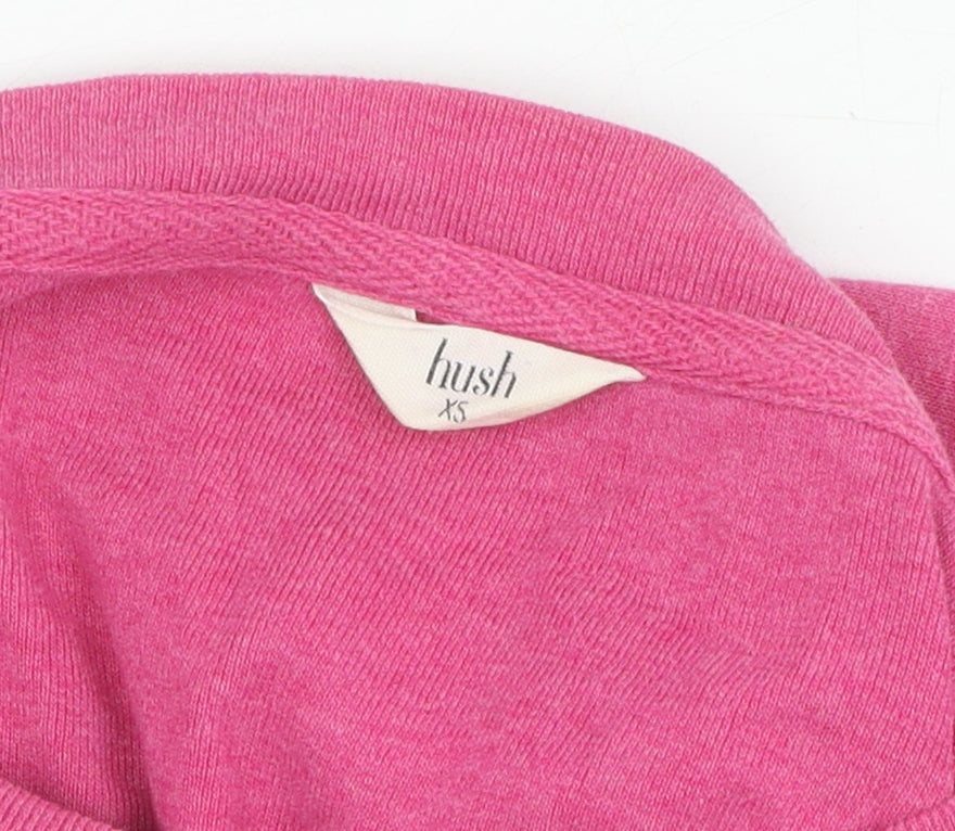 Hush Women's Pink Pullover Jumper XS