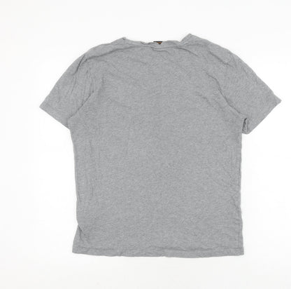 Mens UK Size M HUGO BOSS Grey  T-Shirt