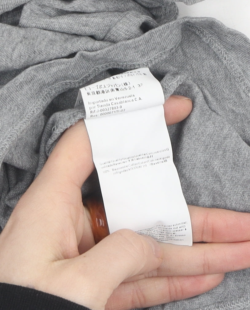 Mens UK Size M HUGO BOSS Grey  T-Shirt