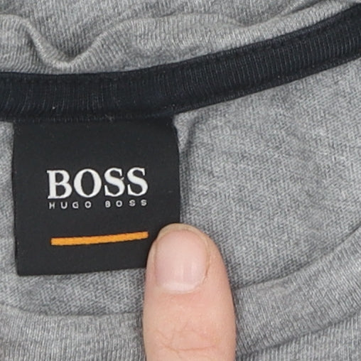 Mens UK Size M HUGO BOSS Grey  T-Shirt