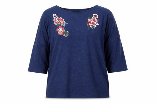 Womens UK Size 16 Marks and Spencer Blue  T-Shirt