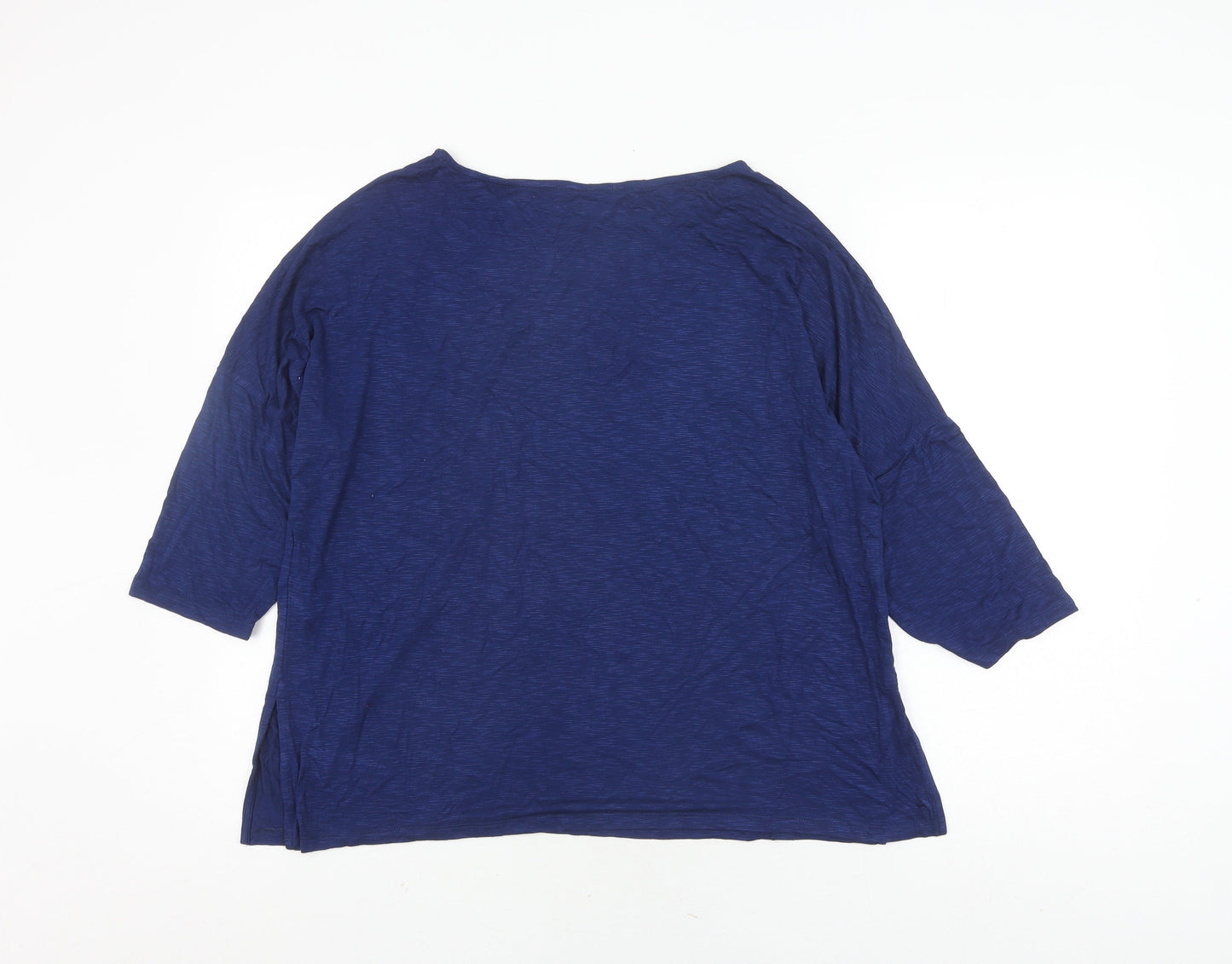 Womens UK Size 16 Marks and Spencer Blue  T-Shirt