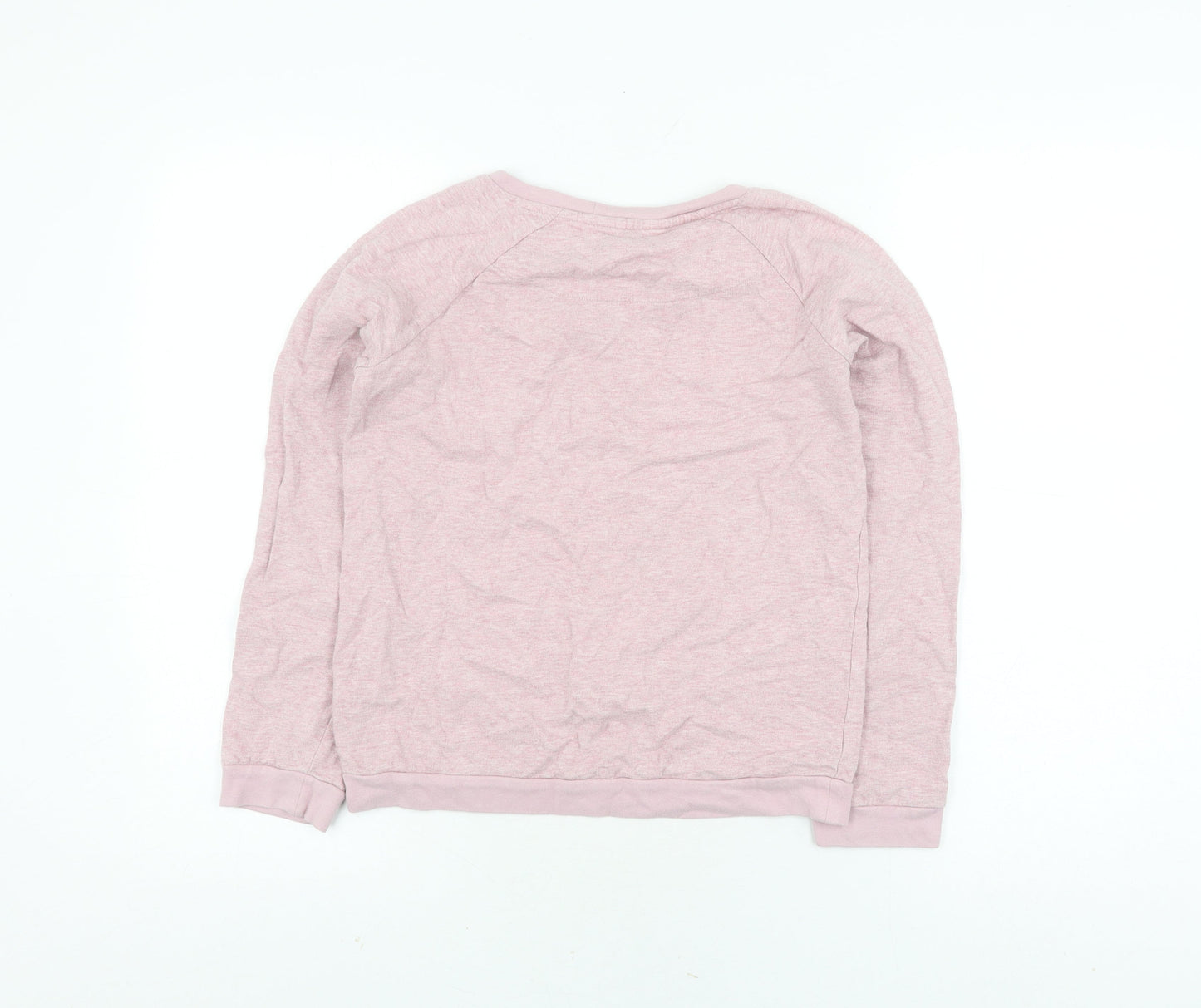 John Lewis Girls Pink Heart Pullover Jumper Size 13 Years