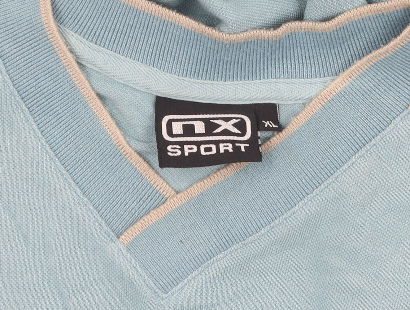 NX Sport Men's Blue XL V-Neck T-Shirt