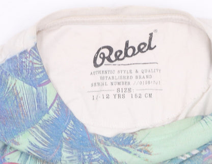 Rebel Boys Multicoloured City Graphic T-Shirt 11-12 Years