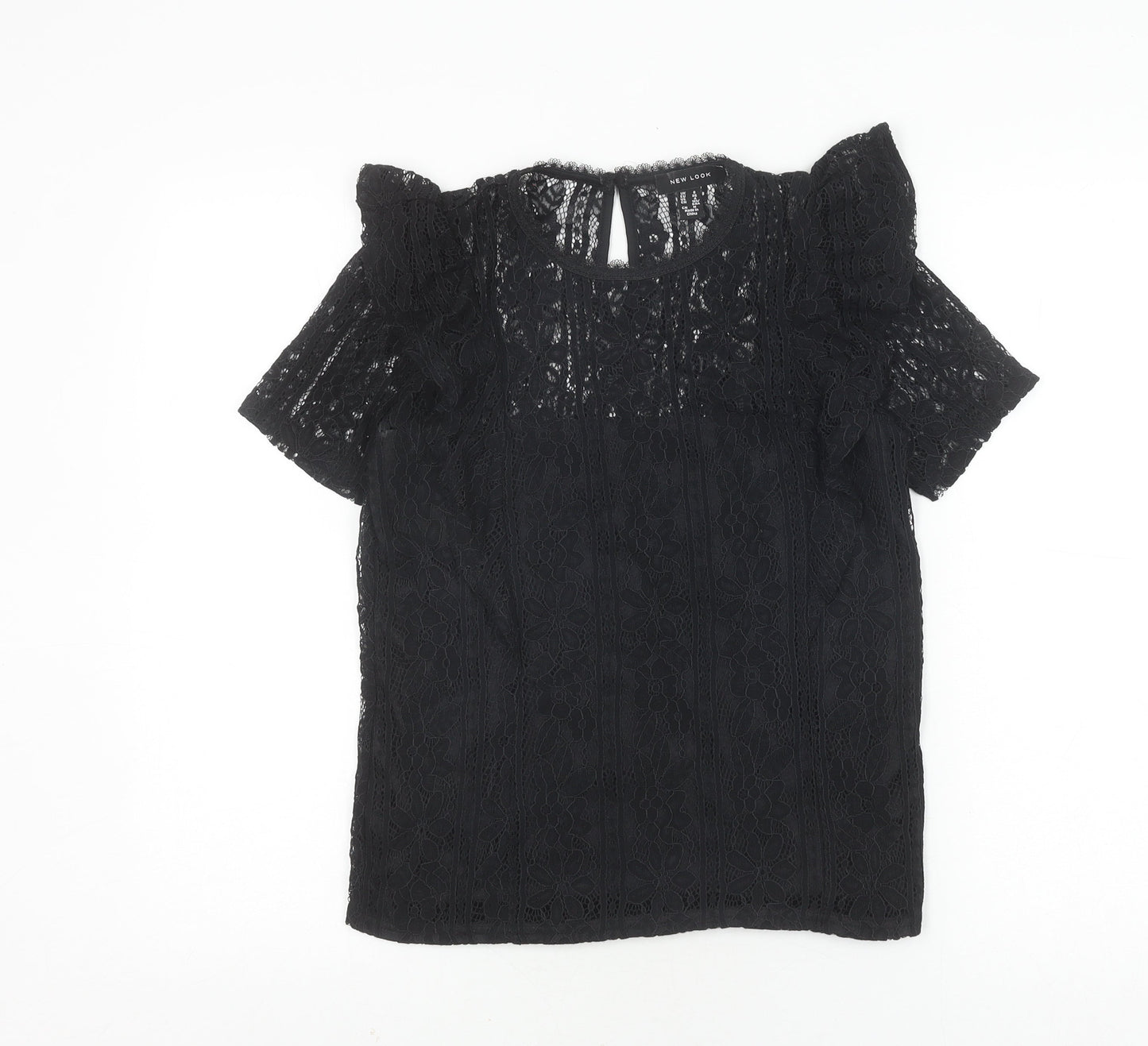 Womens UK Size S New Look Black  Blouse