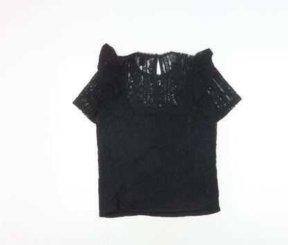 Womens UK Size S New Look Black  Blouse