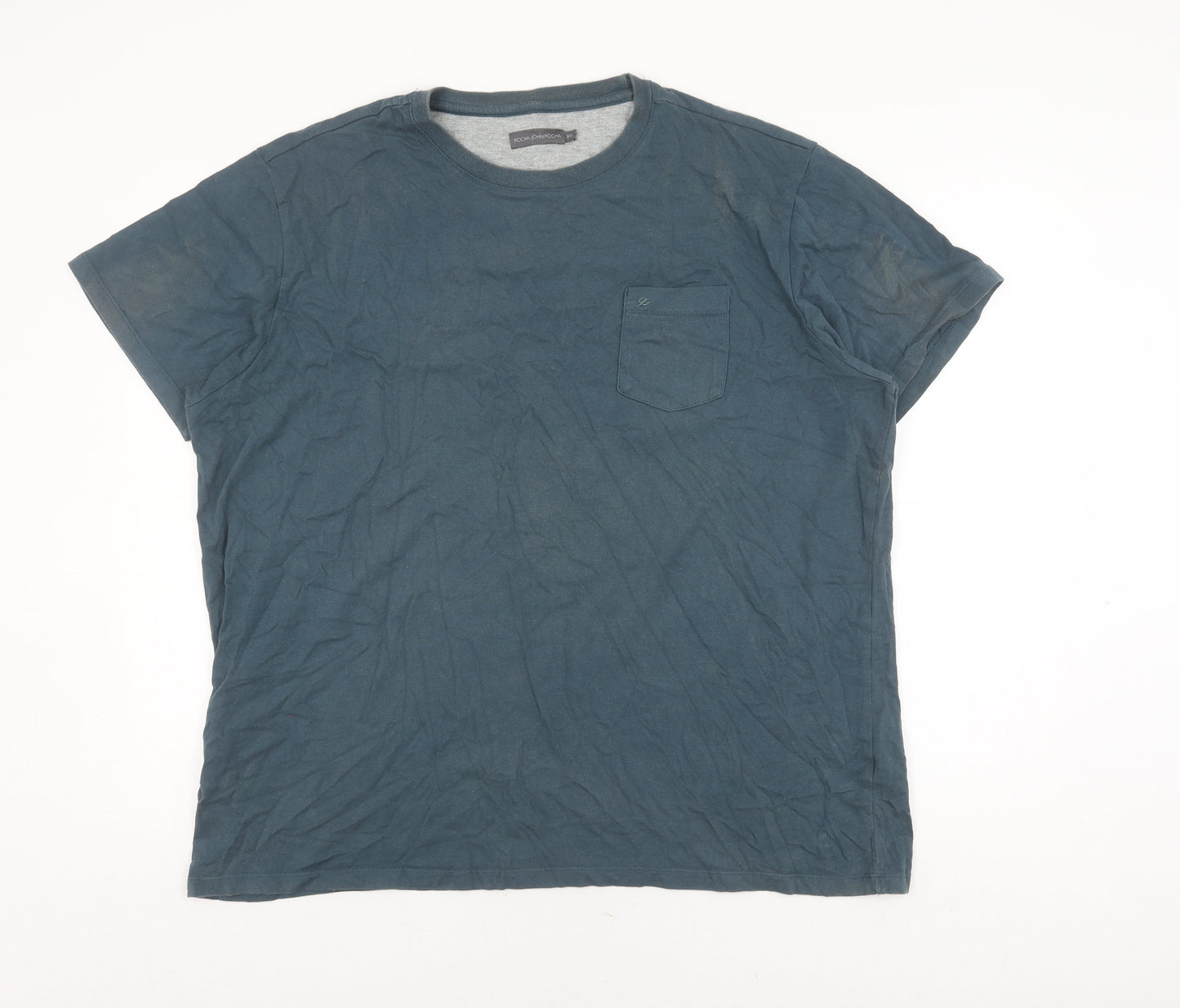 Bon Prix Men's Blue XL Crew Neck T-Shirt